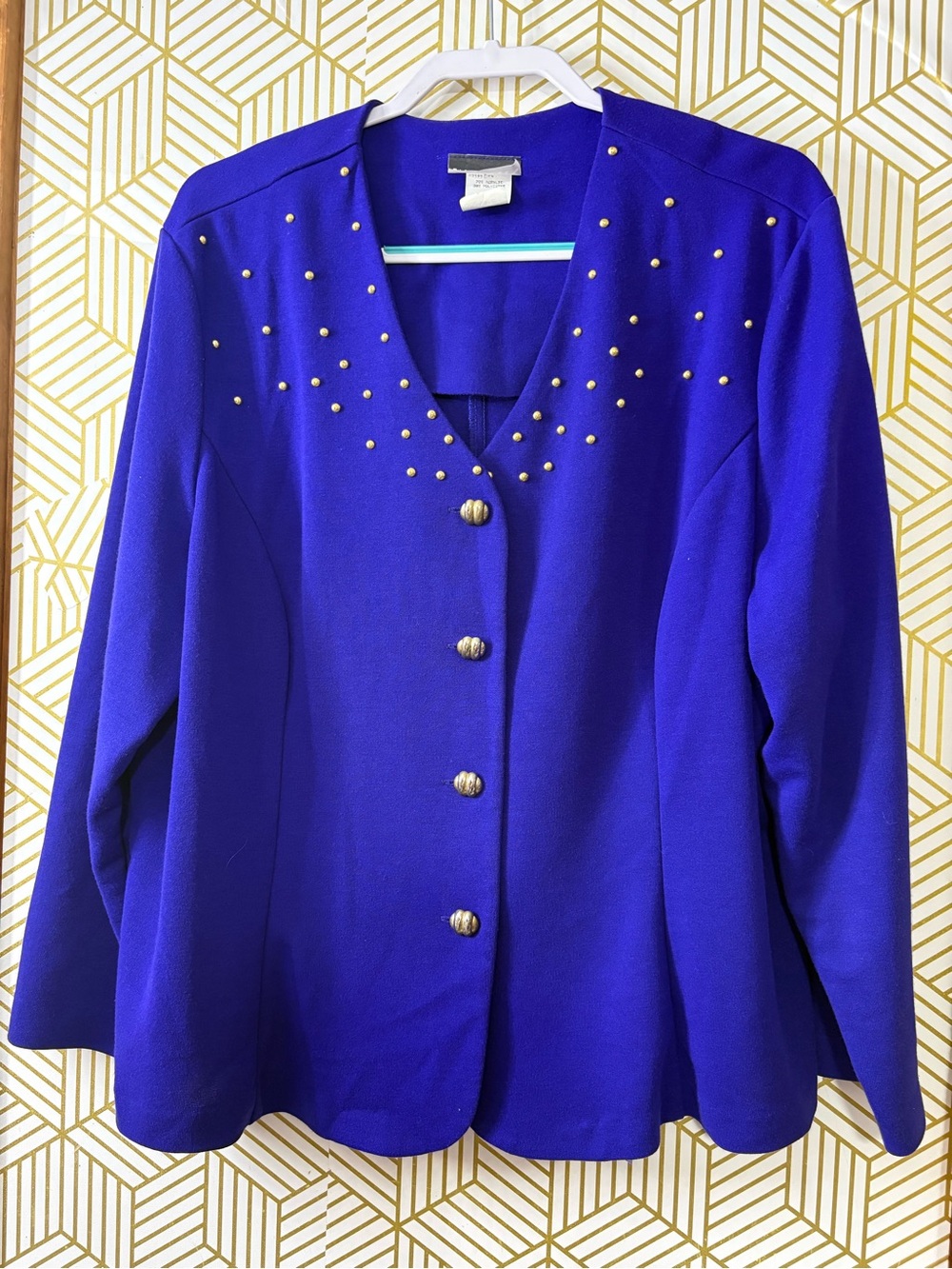 Vintage Halmode Plus Purple Jacket size 24W